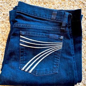 3 pairs of 7FAMK Dojo Jeans